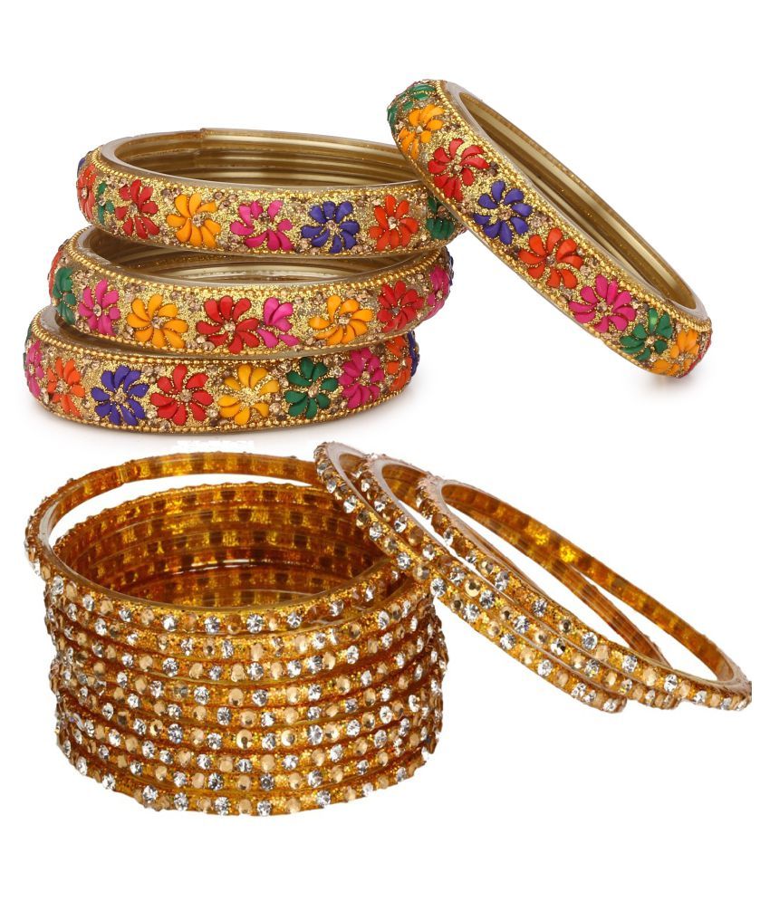     			Somil Designer Wedding Fancy Glass Bangle Set For Party, Marriage, Function And Daily Use