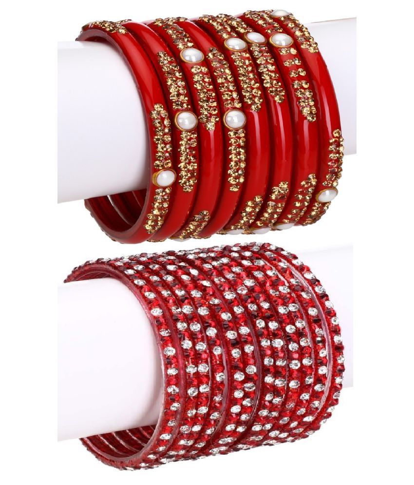     			Somil Designer Wedding Fancy Glass Bangle Set For Party, Marriage, Function And Daily Use