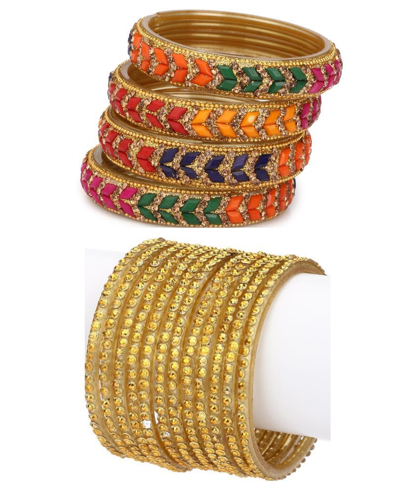     			Somil Designer Wedding Fancy Glass Bangle Set For Party, Marriage, Function And Daily Use