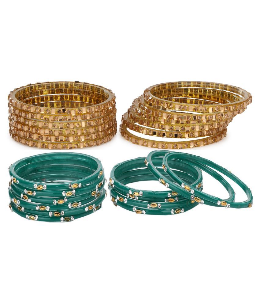     			Somil Designer Wedding Fancy Glass Bangle Set For Party, Marriage, Function And Daily Use