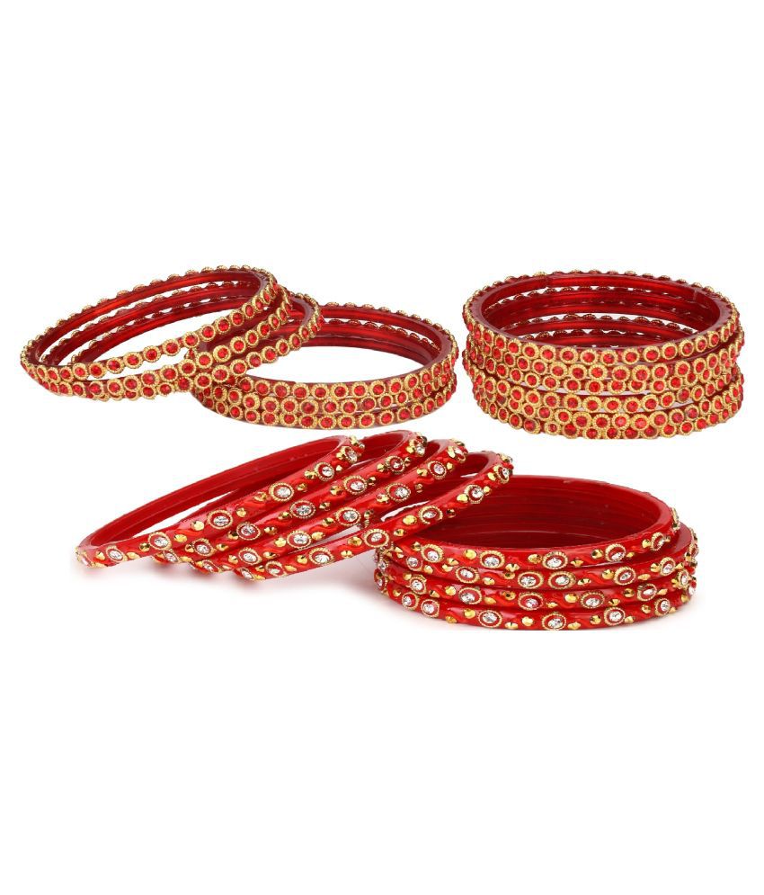     			Somil Designer Wedding Fancy Glass Bangle Set For Party, Marriage, Function And Daily Use