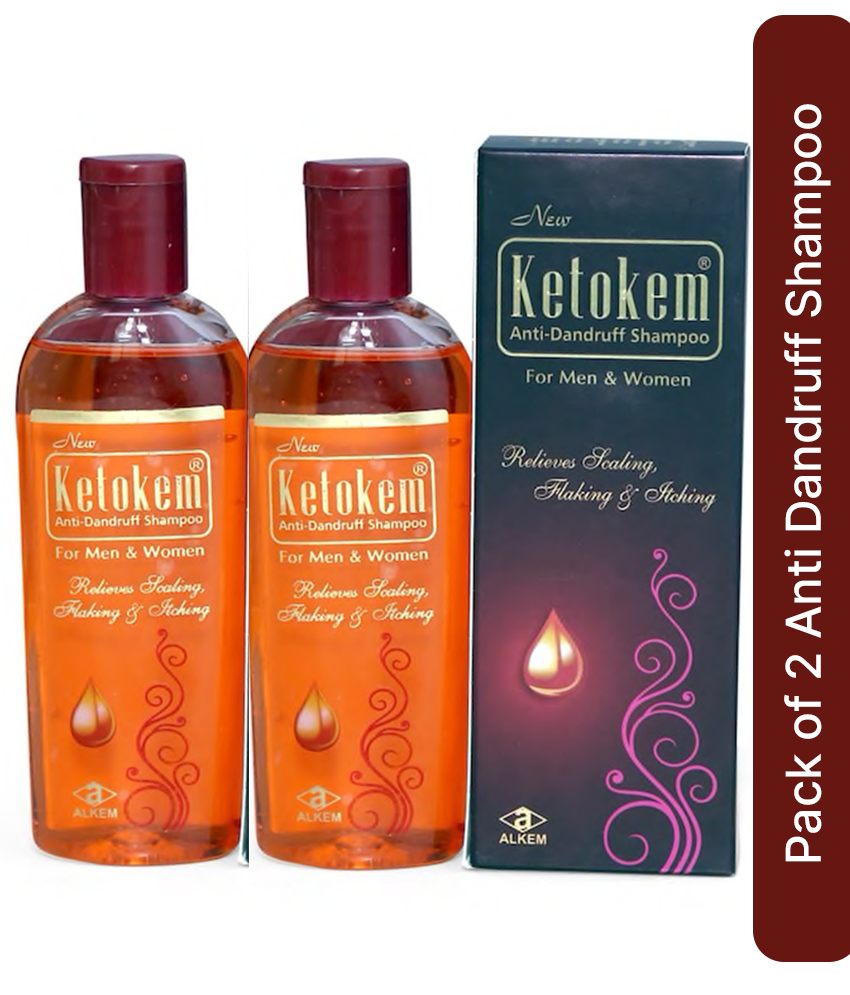 Ketokem Shampoo - Anti Dandruff Shampoo 100 ml (Pack of 2)