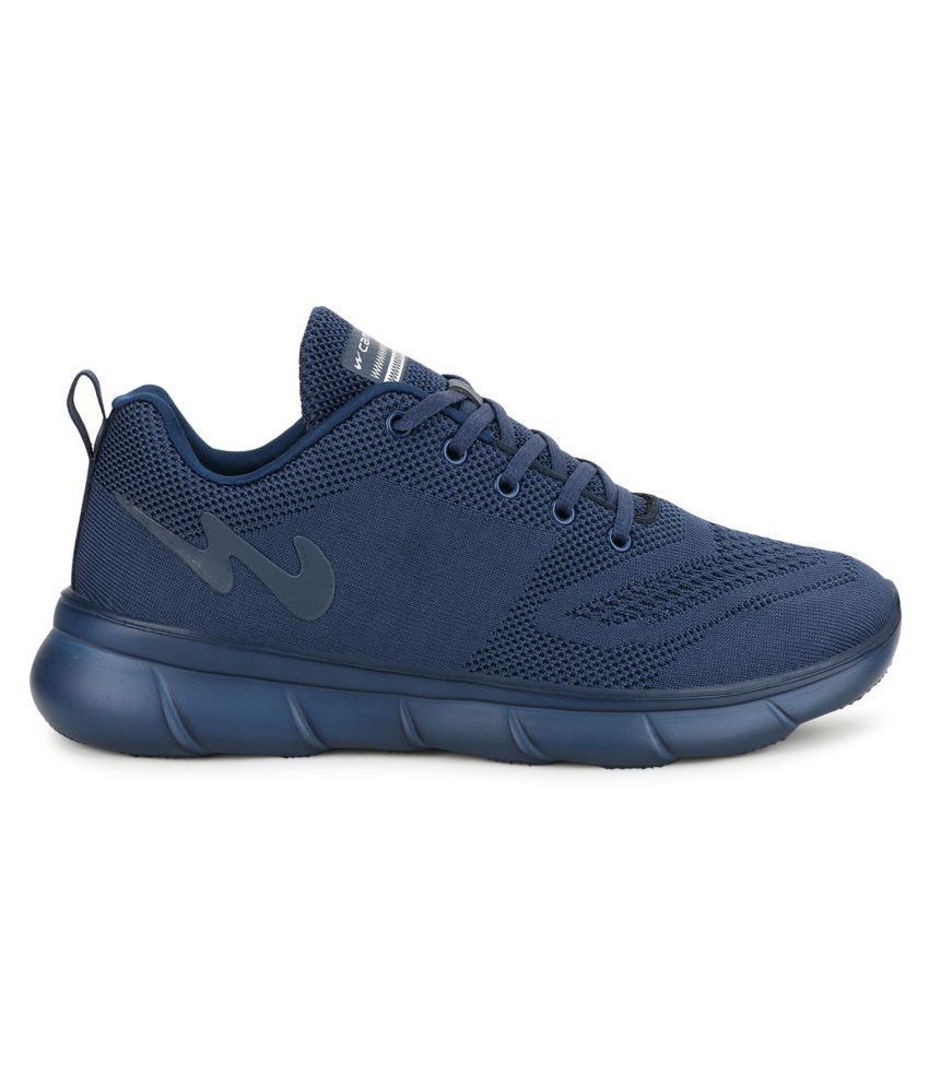 campus vibgyor blue running shoes