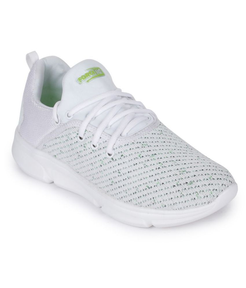 FORCE 10 By Liberty  White  Men's Sports Running Shoes