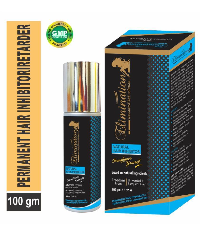 Elimination Natural Hair Inhibitor Permanent Hair Removal Cream 100 mL: Buy  Elimination Natural Hair Inhibitor Permanent Hair Removal Cream 100 mL at  Best Prices in India - Snapdeal