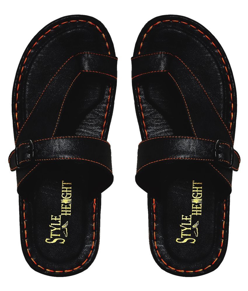     			Style Height Black Flip Flops