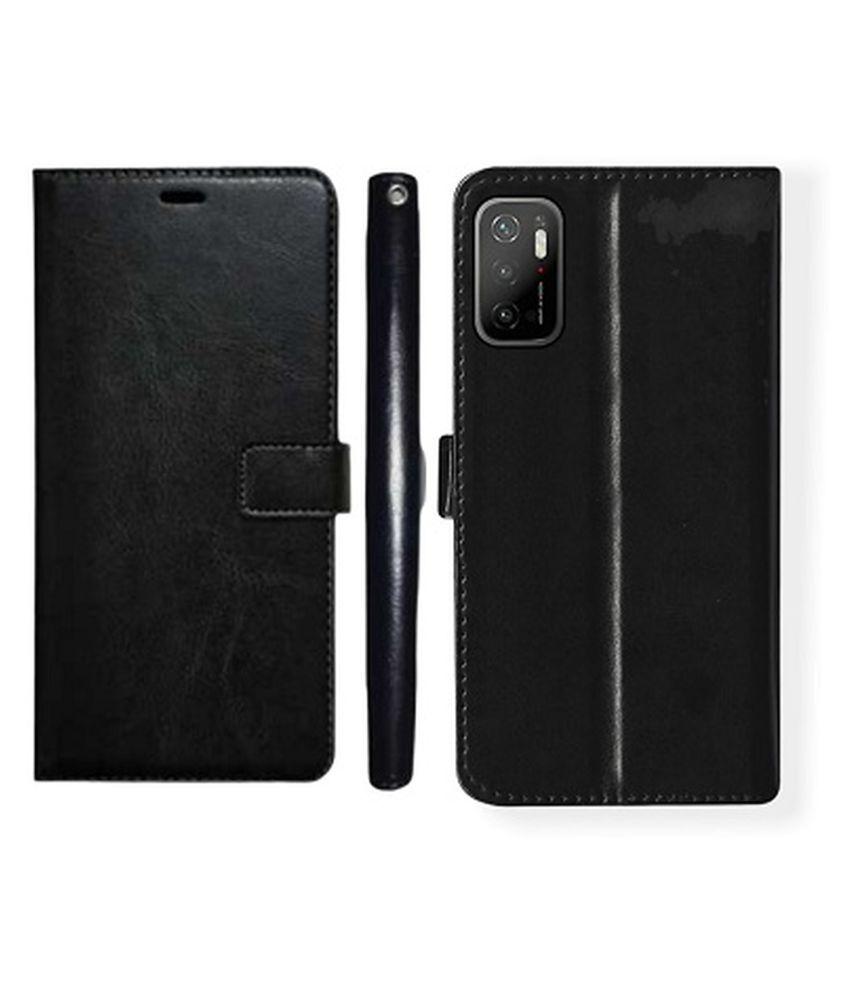     			Oppo A53 Flip Cover by RGVEEN - Black