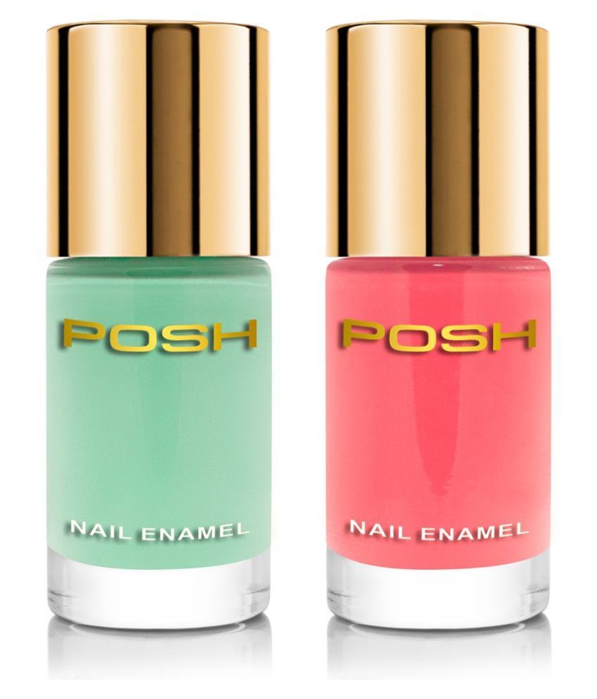     			Posh Nail Polish Multi Glossy Pack of 2 9 mL