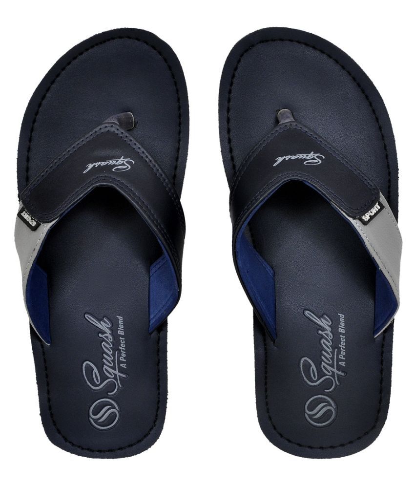 Squash - Blue  Synthetic Daily Slipper