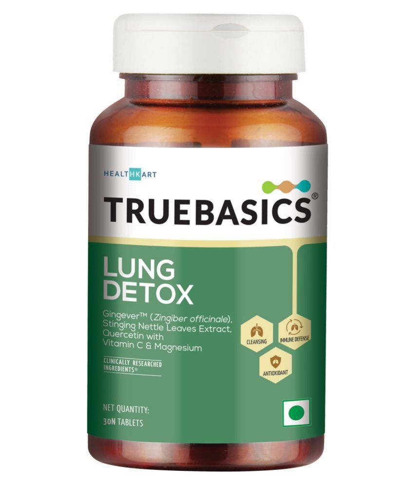 TrueBasics Lung Detox, 30 capsules