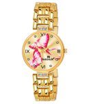 Redux GW-205 Golden Dial Analogue Watch for Women's & Girl's