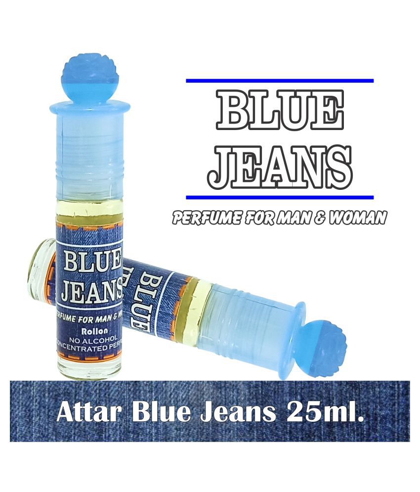     			INDRA SUGANDH BHANDAR Attar Real Blue Jeans 6ml Rollon Pack
