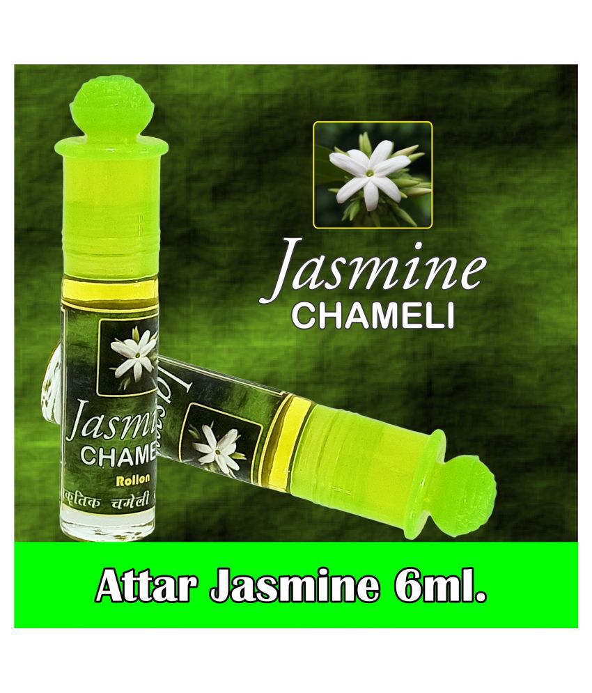     			INDRA SUGANDH BHANDAR Attar For Men|Women English Jasmine Rich & Divine Pure Chameli Flower Long Lasting Fragrance 6ml Rollon Pack