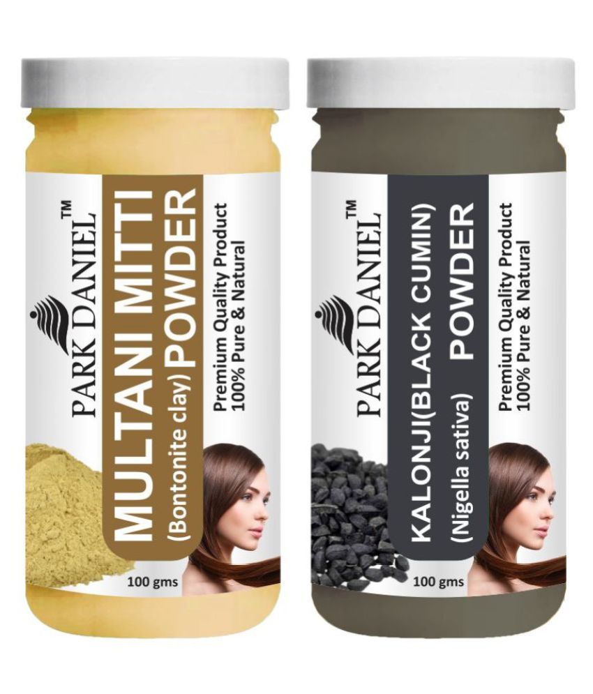     			Park Daniel  Multani Mitti   &  Kalonji(Black Cumin)  Hair Mask 200 g Pack of 2