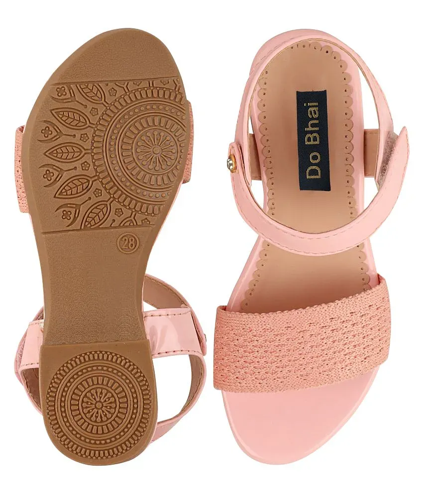 Buy Cream Heeled Sandals for Women by DO BHAI Online | Ajio.com