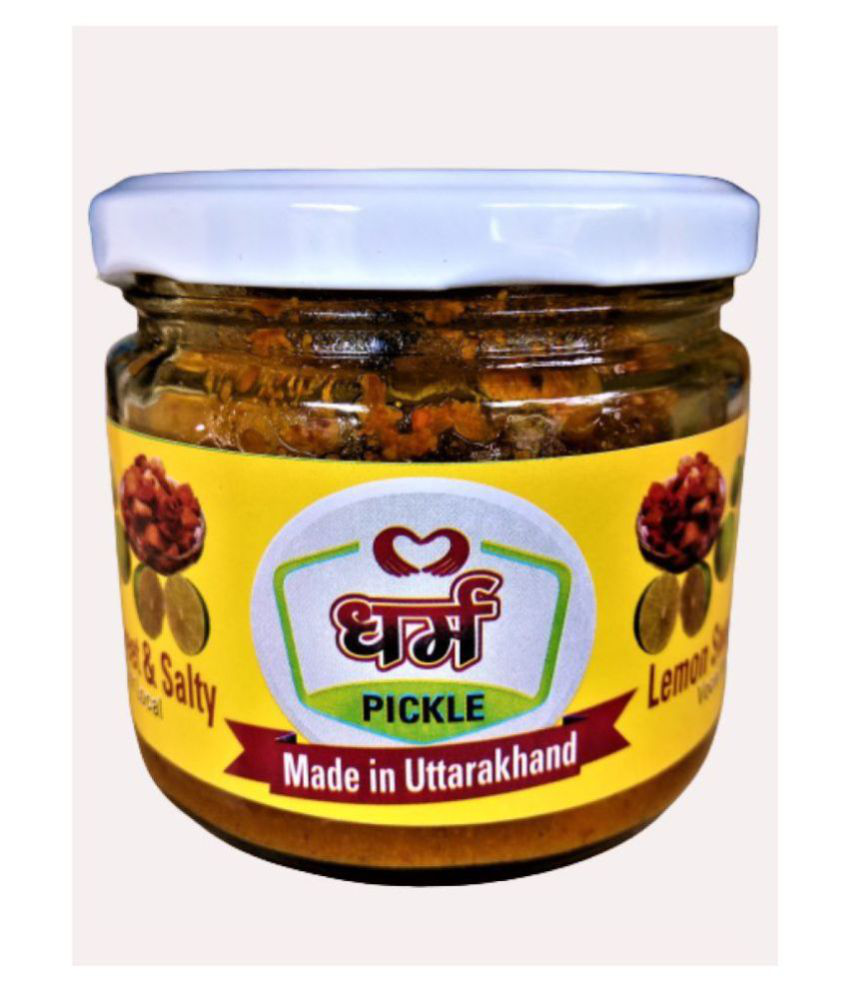 Dharm Foods Enterprises SWEET AND SALTY LIME(LEMON PICKLE) Pickle 250 g