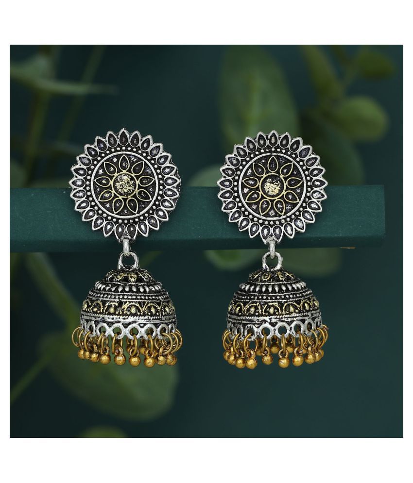     			Sukkhi Exotic Oxidised Jhumki Earring for Women