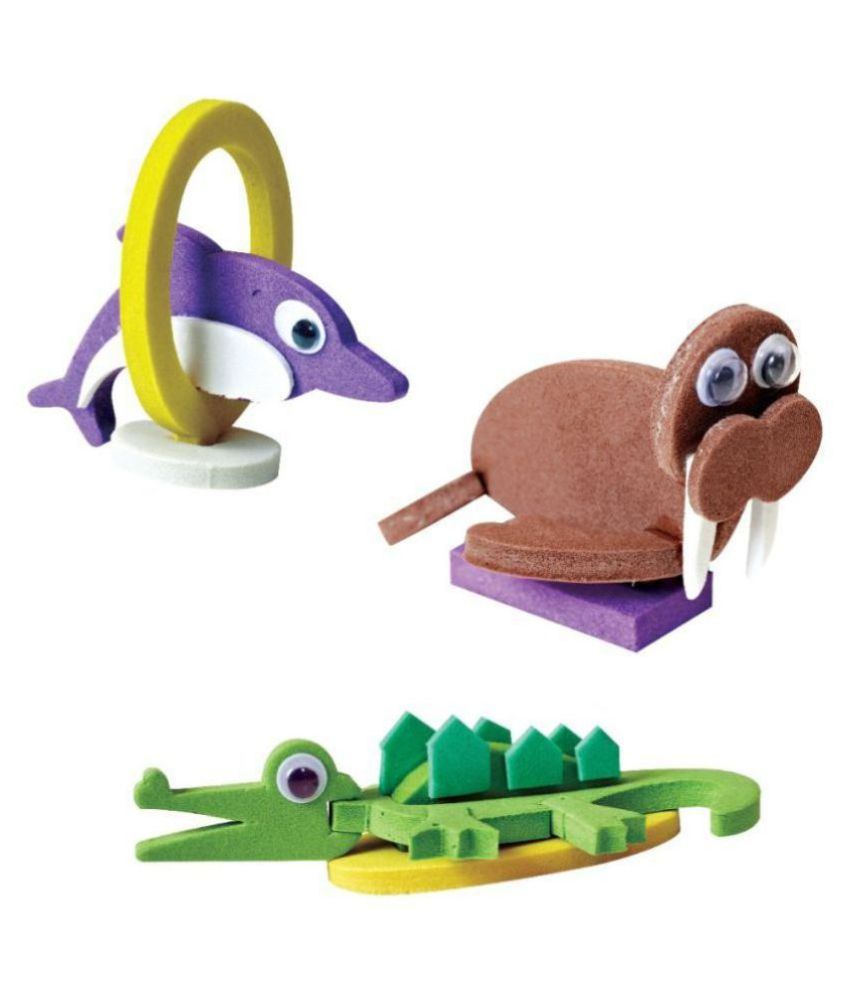 Worldwide Animals Educational Toy and 3D Puzzle for 5 Year Old Boys and