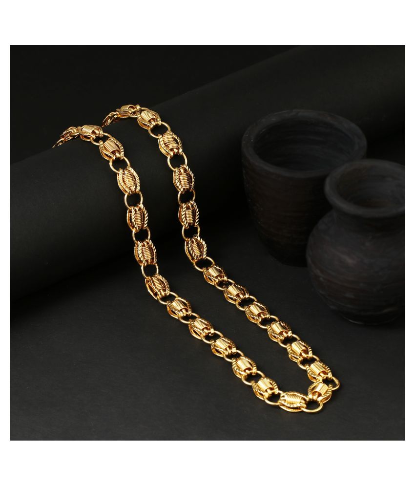     			Sukkhi Astonish Gold Plated Unisex Chain