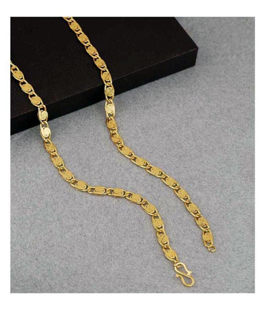 Jewar Mandi - Gold Plated Chain ( Pack 