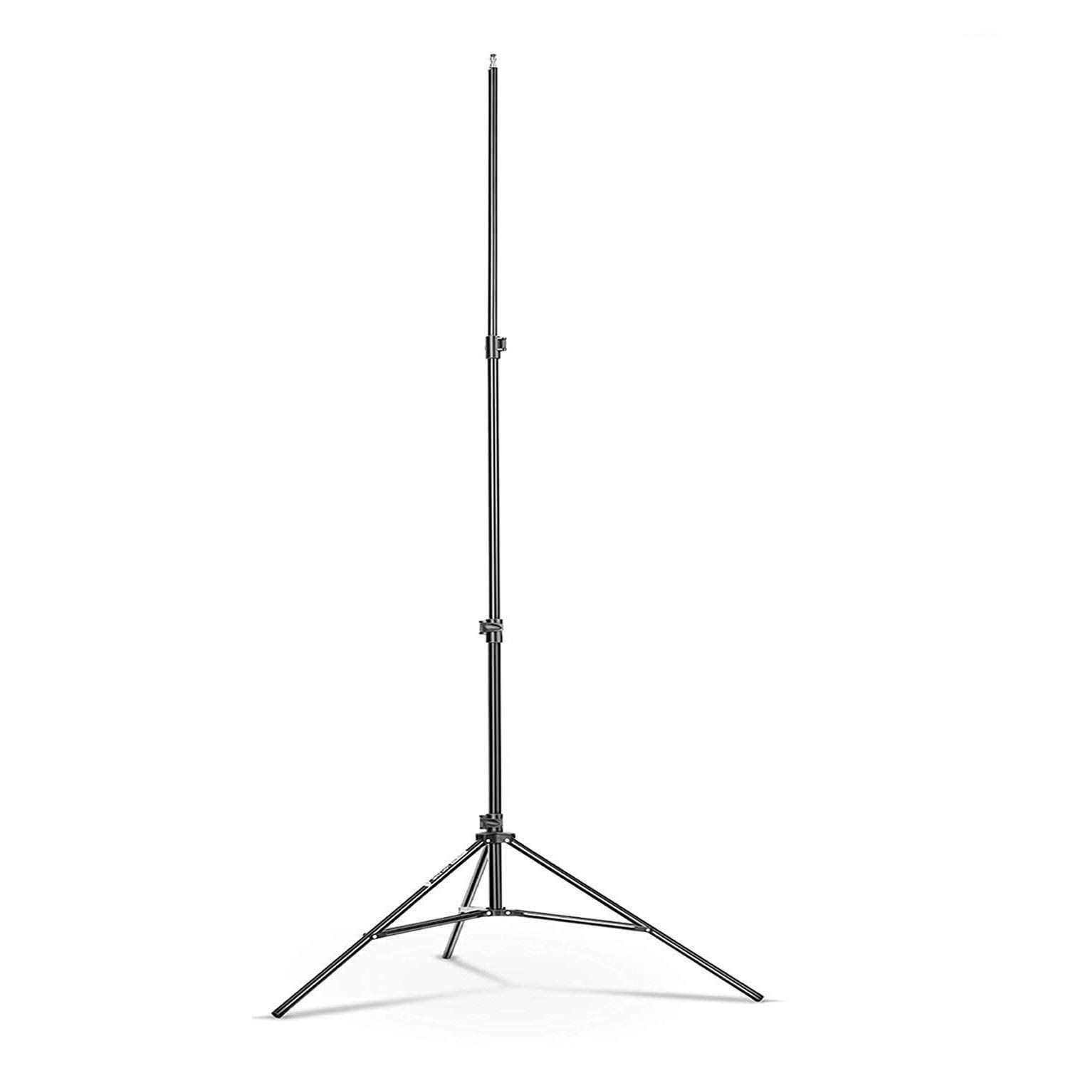     			Revamp 2.1 meter Long Tripod Light Stand with Mobile clip for video & photography