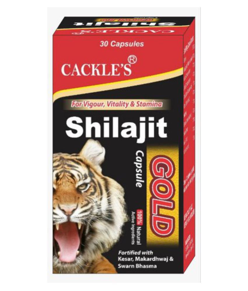     			Cackle's Shilajit Gold  Ayurvedic Capsule 30 no.s Pack Of 1