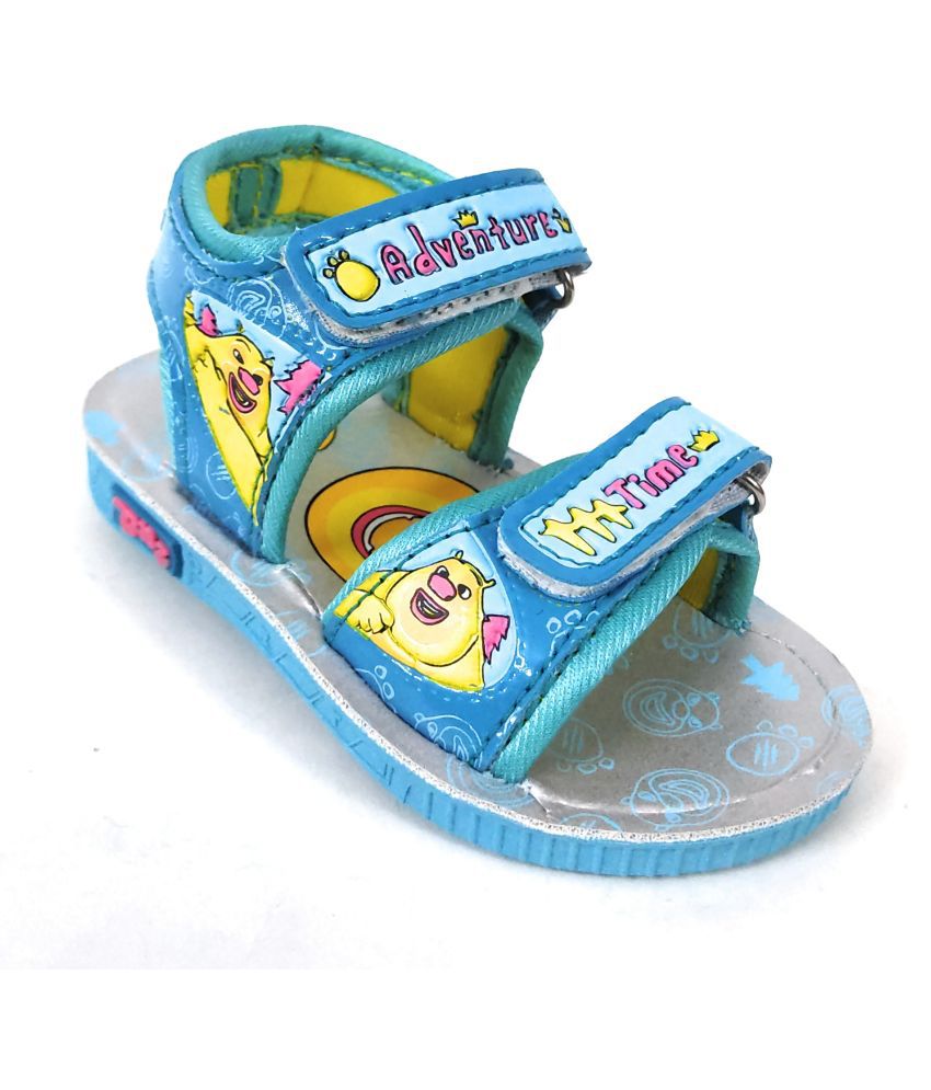     			Coolz Kids Chu-Chu Sound Musical First Walking Sandals C-01 for Baby Boys and Baby Girls Age 1-2 Years