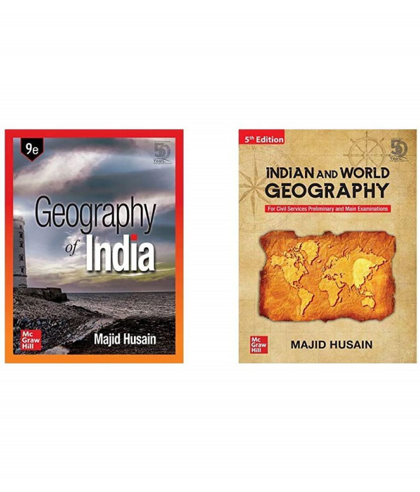 Geography Of India 9Th Edition + Indian And World Geography For Civil