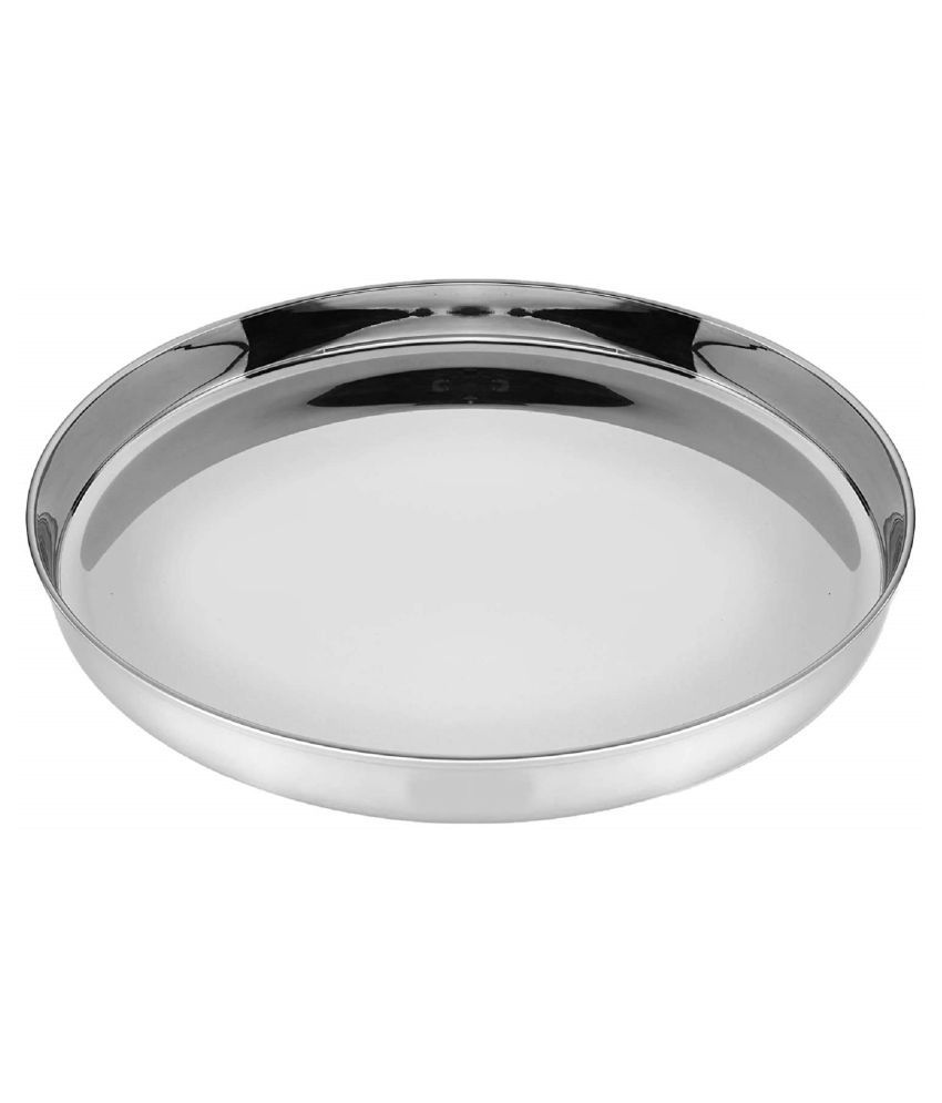     			SAGER 1 Pcs Stainless Steel Full Plate
