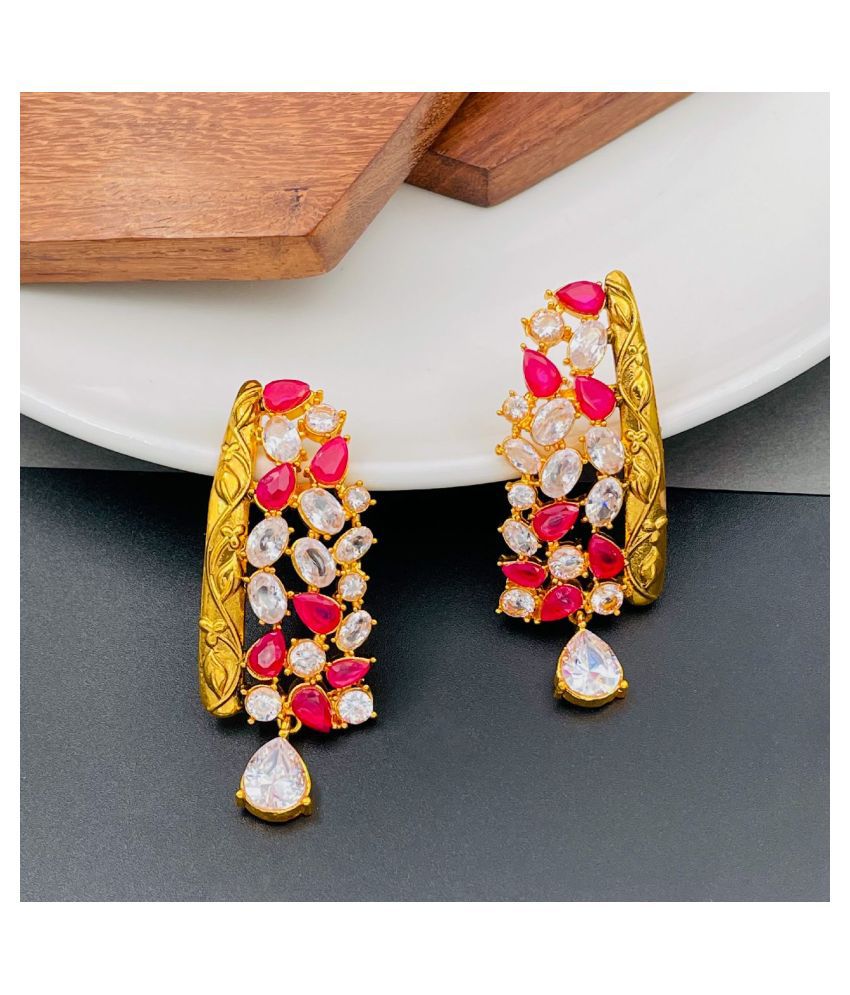     			The Jewelbox Multicolour Designer Earring