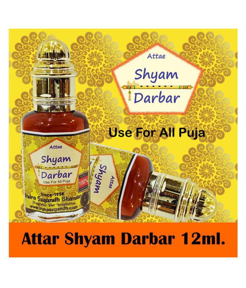     			INDRA SUGANDH BHANDAR - Shyam Darbar Pure Perfume Attar For Men & Women 12ml Pack Of 1