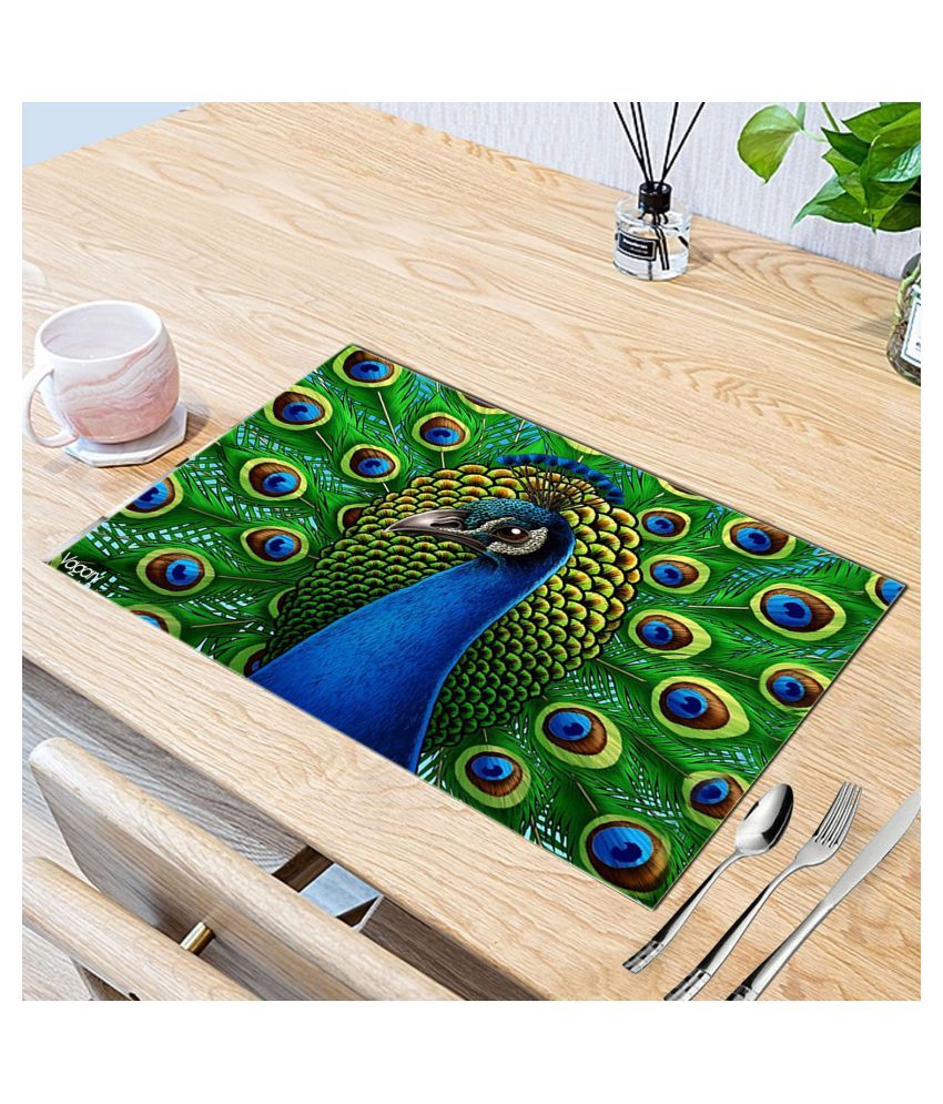     			Revexo Set of 6 PVC Table Mats