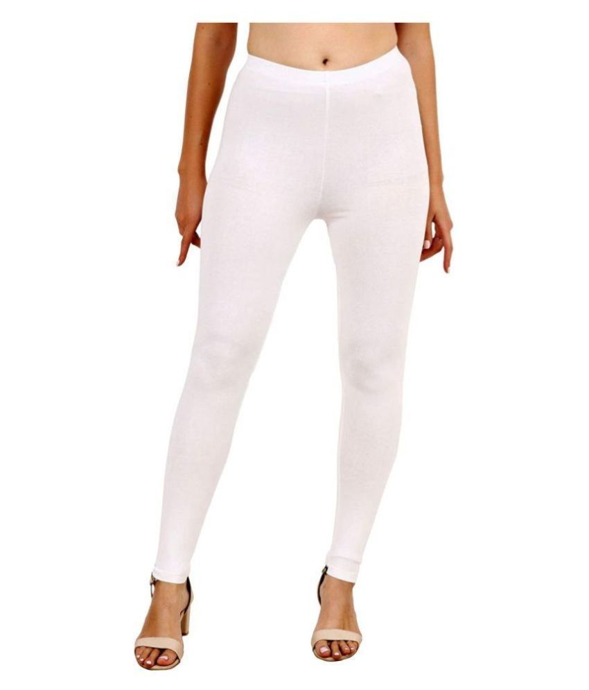     			POPWINGS Cotton Lycra Leggings - Single