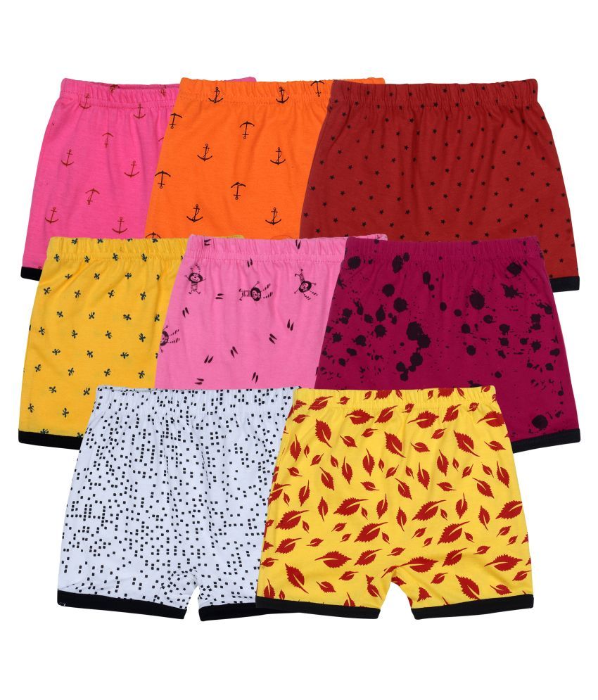     			Diaz Kids bloomers combo pack of 8