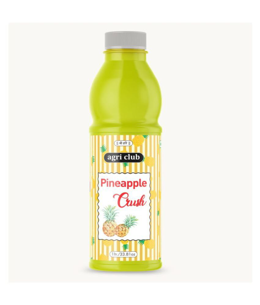 AGRI CLUB Fruit Pineapple Crush 1Ltr./33.81oz 910 g