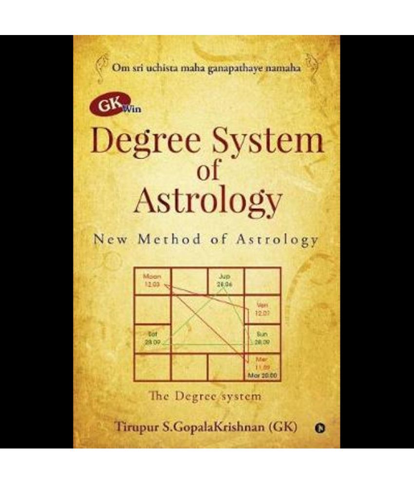 GK win Degree System of Astrology : New Method of Astrology (Fiction)