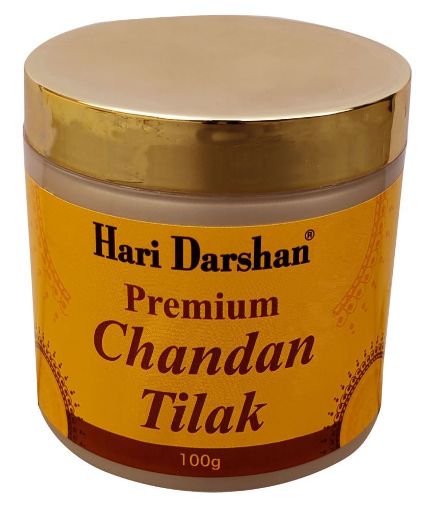 HARI DARSHAN - White Sandalwood Chandan Kesar (Pack of 1)