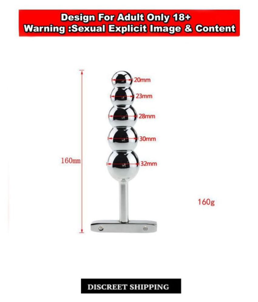     			SEX TANTRA - TOWER BUTT PLUG STAINLESS STEEL SEXUAL CRYSTAL ANAL PLUG SES TOY FOR MEN & WOMEN WITH MULTIPLE DIMESNION BEADS FOR EXTENDED PLEASURE