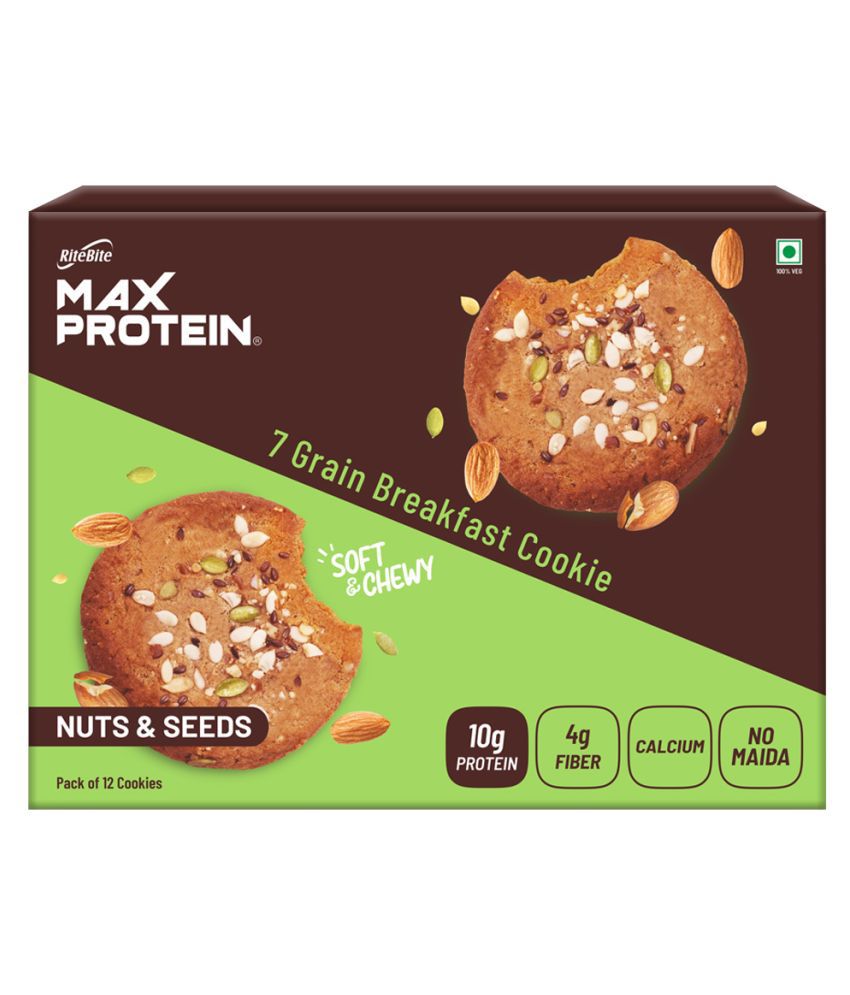     			Rite Bite Max Protein Nuts&Seeds Cookies 660 g