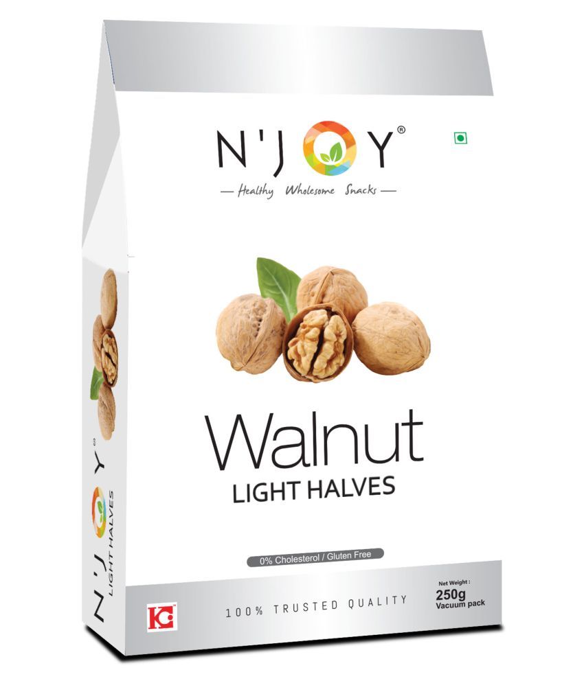     			N'Joy Walnuts Kernels Light Halves (Without Shell) 250g