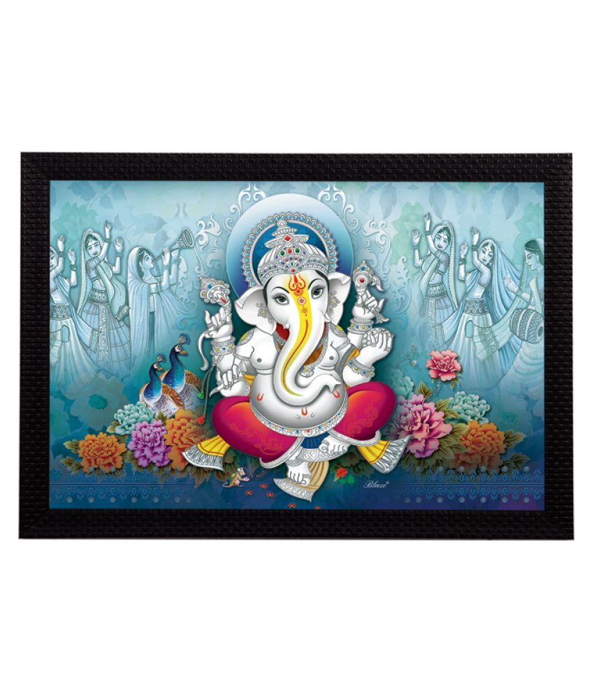     			eCraftIndia Synthetic Painting With Frame