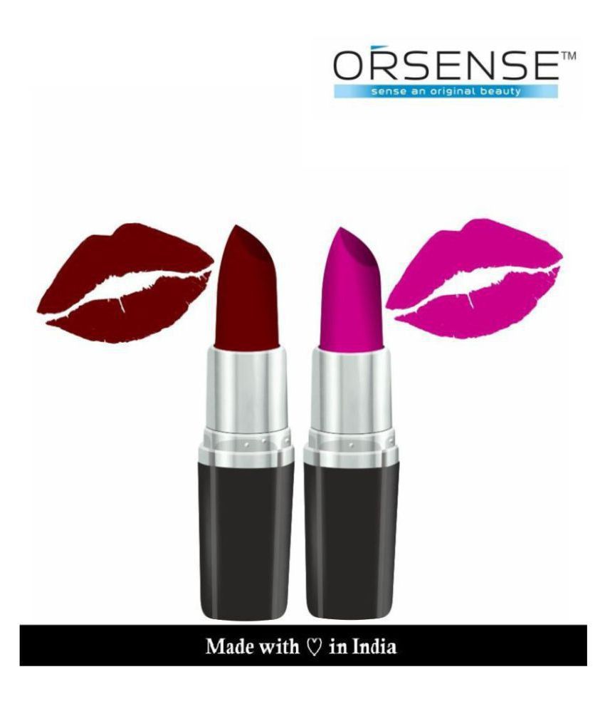     			orsense Lipstick Maroon 121 g