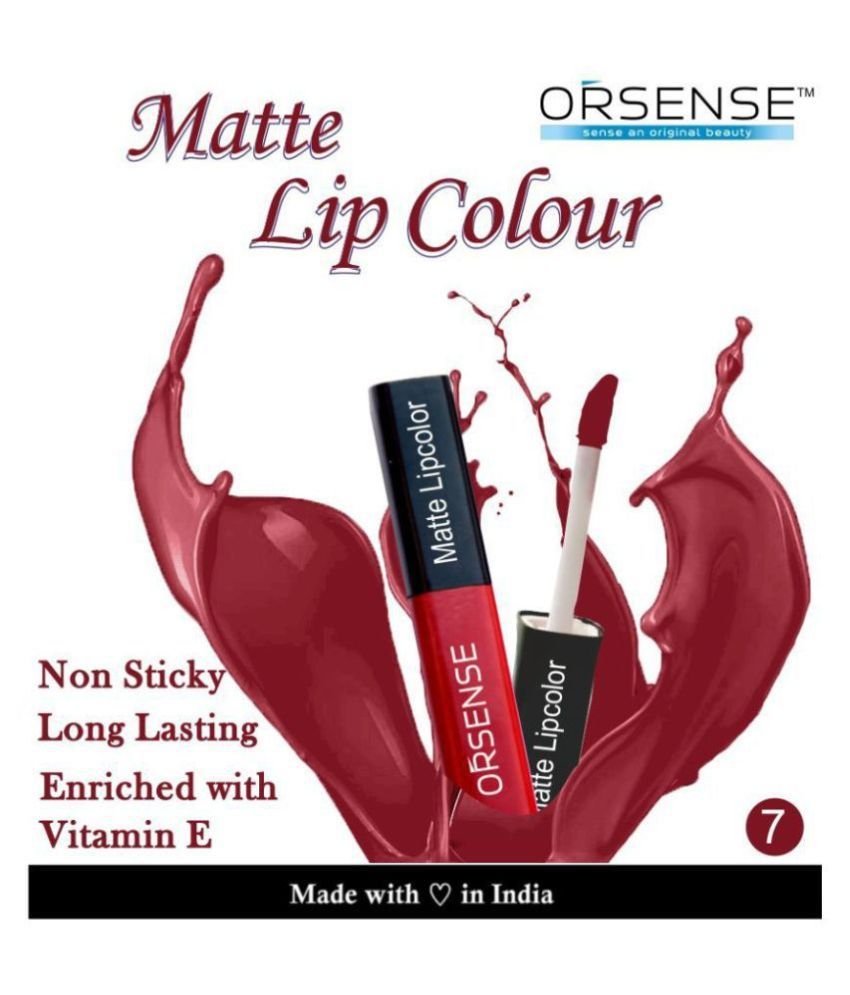     			orsense Liquid Lipstick Red 10 g