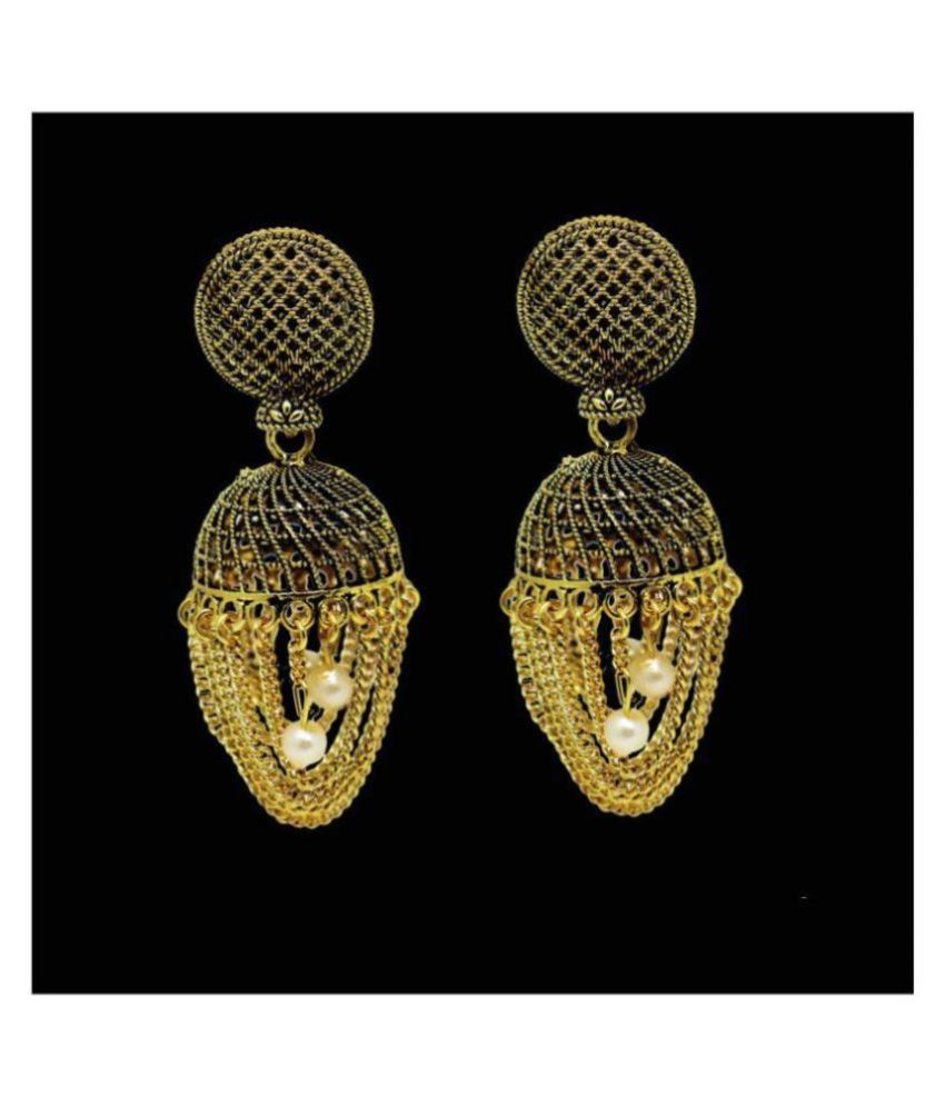 Happy Stoning Exclusive Designer Delightful traditional Earrings for women & Girls