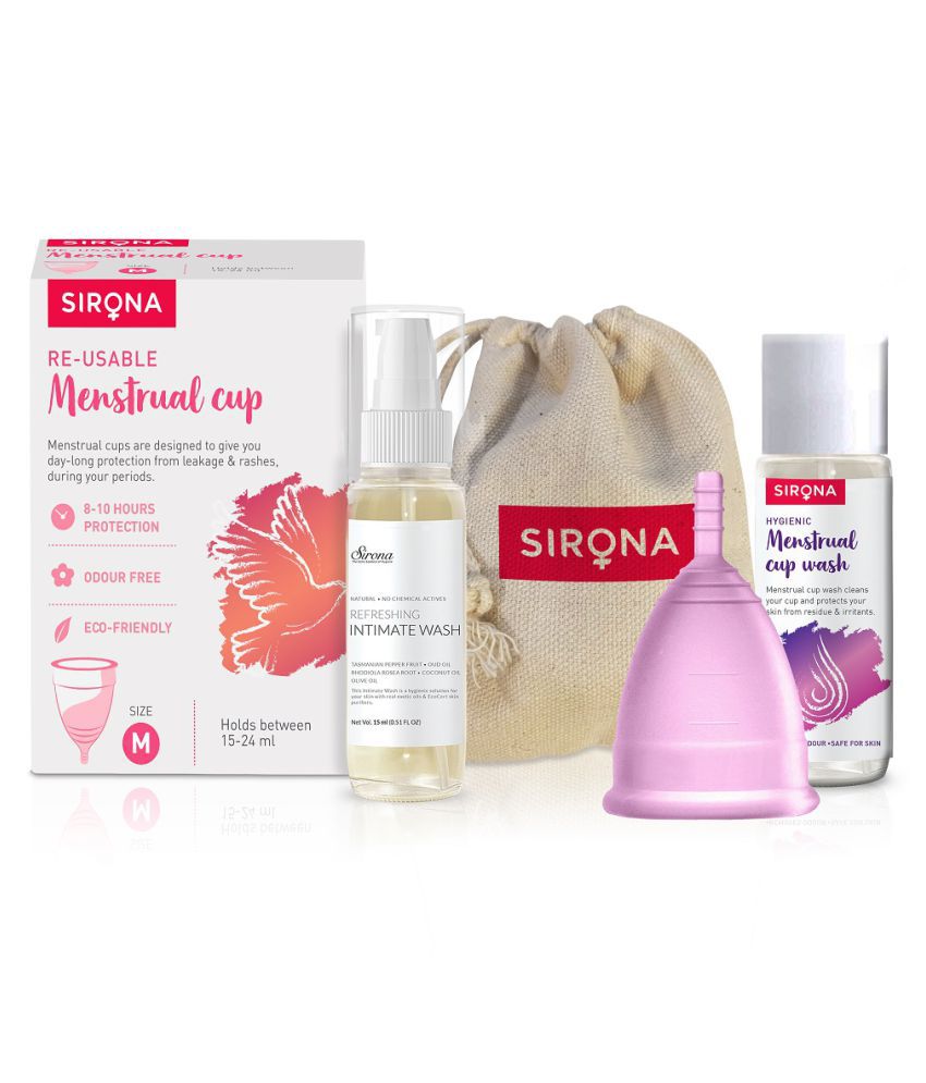 Sirona 1 Reusable Menstrual Cup Medium