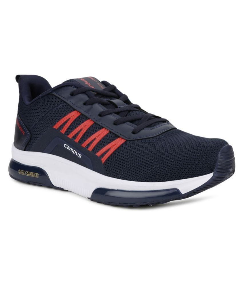     			Campus Brazil Pro Navy Running Shoes