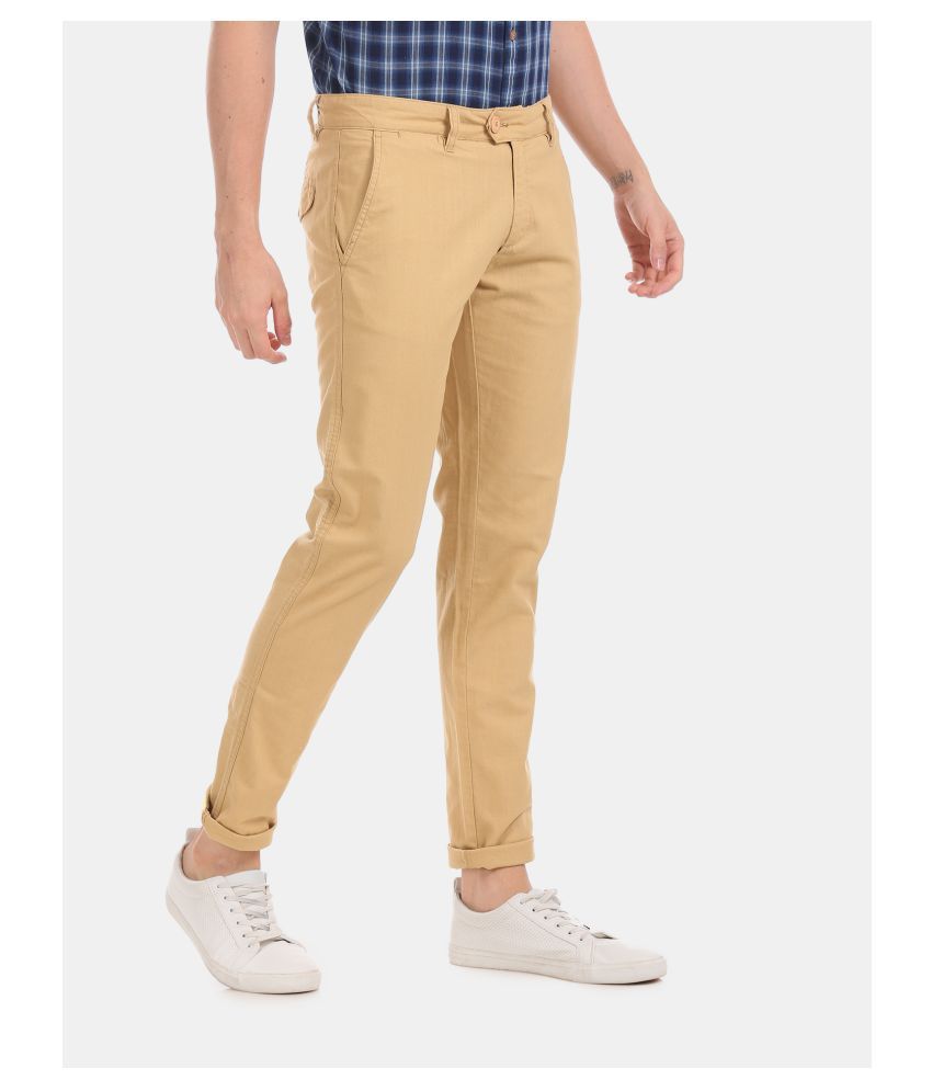 Ruggers Khaki Regular -Fit Flat 