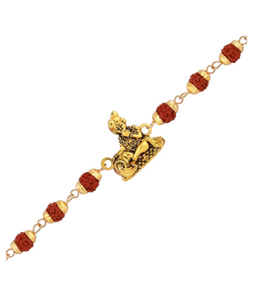     			ShreejiHuf - Gold Bracelet (Pack of 1)