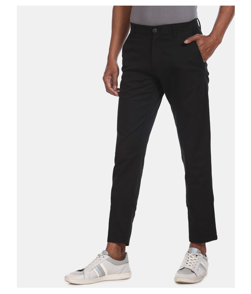 Regular -Fit Flat Trousers Single 