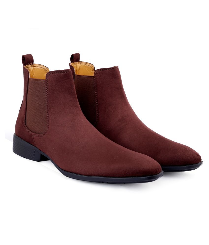     			BXXY Brown Chelsea boot